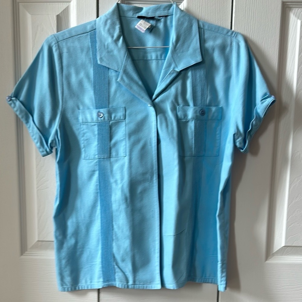 Vintage Izod women’s bowling shirt
